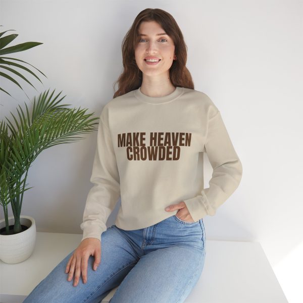 Make Heaven Crowded Crewneck - Image 4